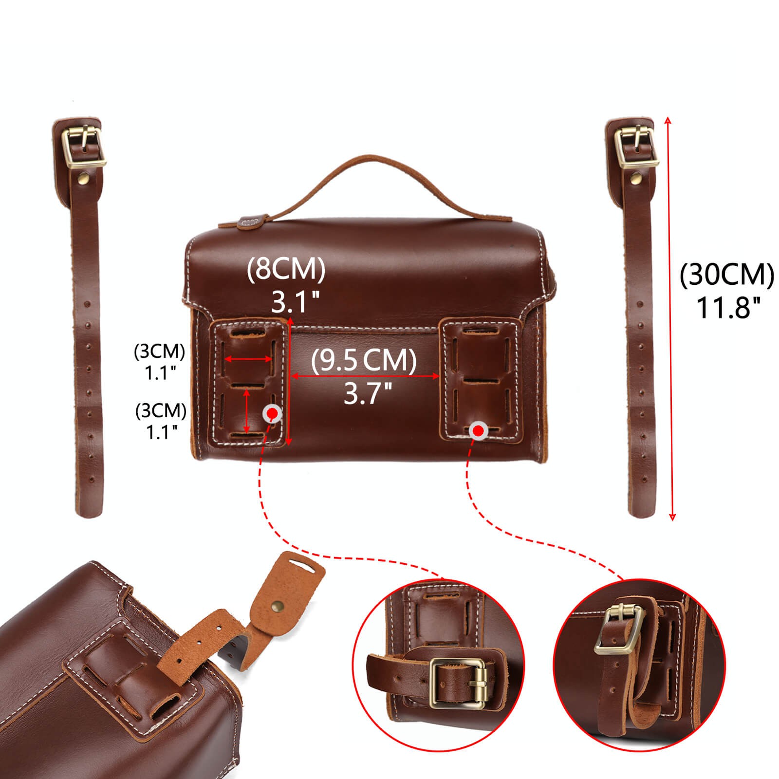 leather handlebar bag 18 leather handlebar bag 18